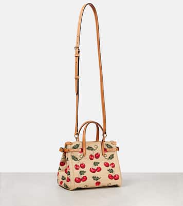 Antibes Cherryfic Small jacquard tote bag | Valentino Garavani