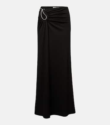 Paisley gathered maxi skirt | Christopher Esber