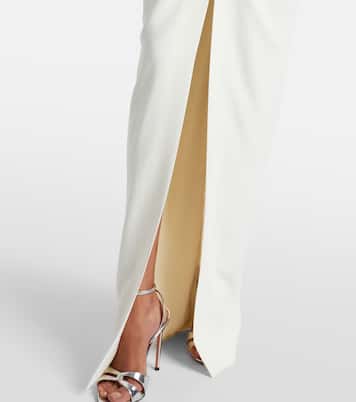 Robe longue en dentelle | Alessandra Rich