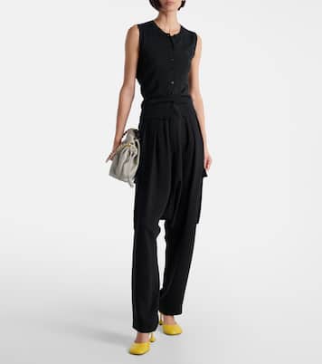 Draped mid-rise cargo pants | Loewe