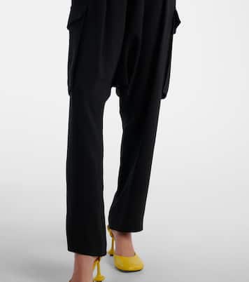 Draped mid-rise cargo pants | Loewe