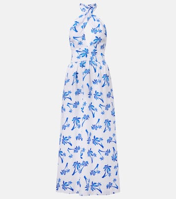 Maxikleid Palm Beach aus Leinen | Heidi Klein