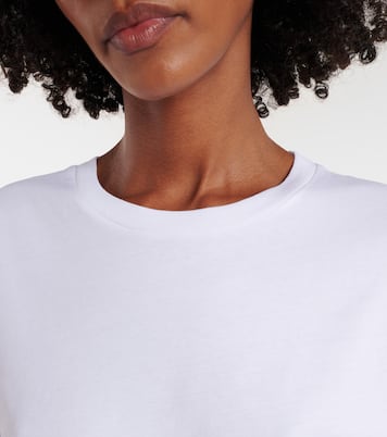 T-shirt in jersey di cotone con stampa | Simone Rocha