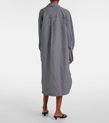 Hemdblusenkleid aus Baumwollpopeline | Toteme