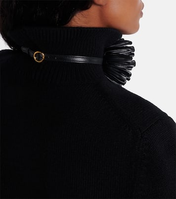 Leather choker  | Alaïa