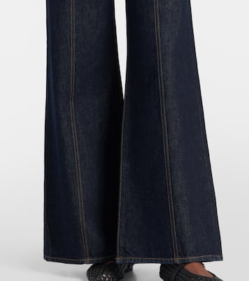 Bianca 하이라이즈 와이드 진 | Ulla Johnson