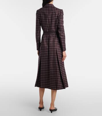 Midikleid Chaney aus einem Wollgemisch | Emilia Wickstead