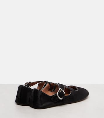 Calf hair ballet flats | Alaïa