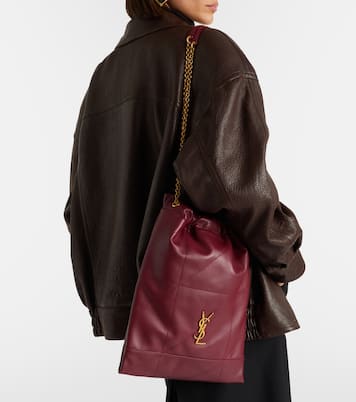 Jamie Cassandre Large leather shoulder bag | Saint Laurent