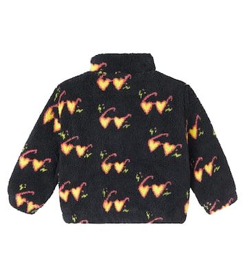Jacke Heartglasses aus Fleece | Jellymallow