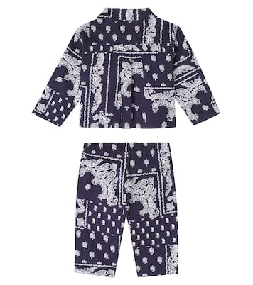 Baby Luis cotton shirt and pants set | The New Society