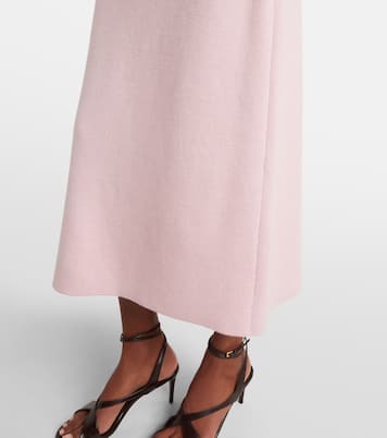 Gonna midi Patri in maglia di lana | Khaite