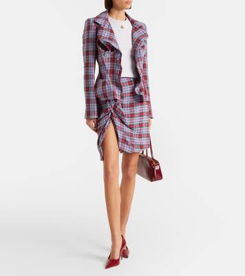 Peru cropped cotton-blend jersey T-shirt | Vivienne Westwood