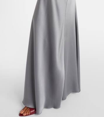 Isabella gathered satin gown  | Victoria Beckham