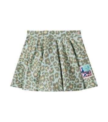 Leopard-print cotton skirt | Zimmermann Kids