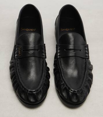 Le Loafer 레더 페니 로퍼 | Saint Laurent