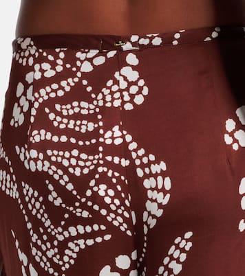 Pantaloni Clea a vita alta e gamba larga | Poupette St Barth