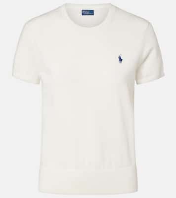 Top in misto cotone con logo | Polo Ralph Lauren