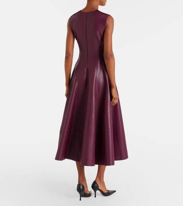 Grace pleated midi dress | Norma Kamali