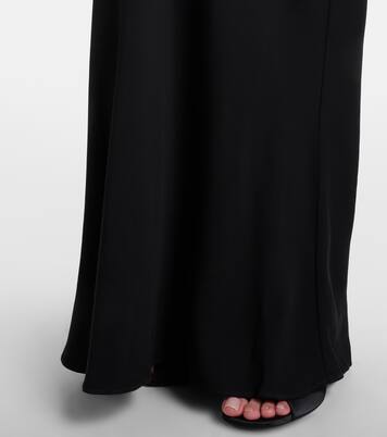 Cutout lace-trimmed jersey gown | Christopher Esber