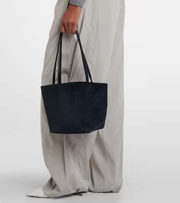 Park Edge Medium suede tote bag | The Row