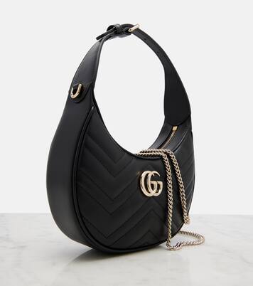 Bolso al hombro GG Marmont Small de piel | Gucci