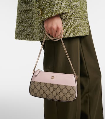 Schultertasche GG Marmont Mini mit Leder | Gucci