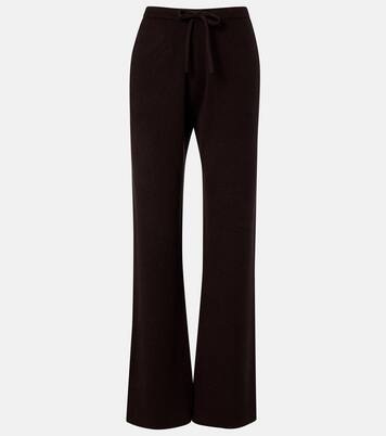 Run cashmere-blend sweatpants | Extreme Cashmere