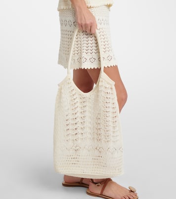 Ocre crochet shoulder bag | Eres