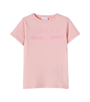 Logo cotton jersey T-shirt | Gucci Kids