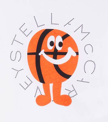 Baby printed cotton jersey T-shirt | Stella McCartney Kids