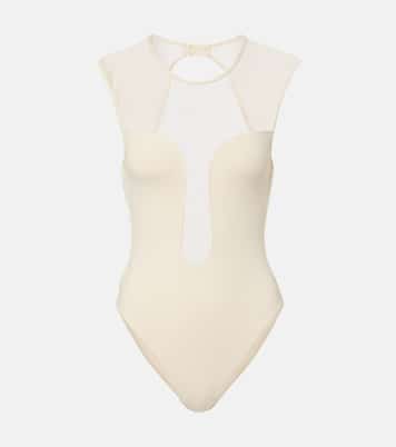 Body Unique aus Jersey mit Mesh | Eres