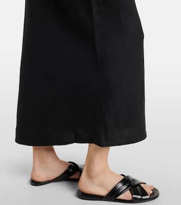 Maxirock Beka aus Leinen | Velvet