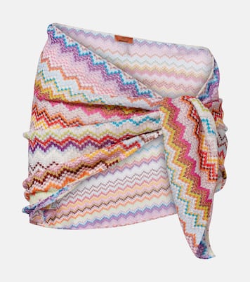 Zigzag beach cover-up | Missoni