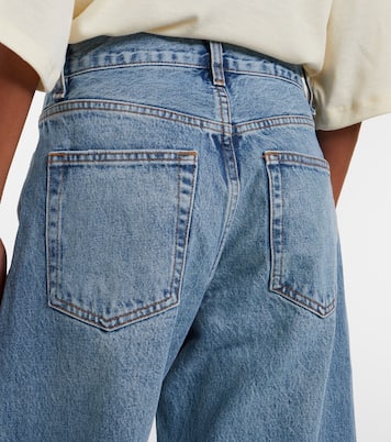 Bubble cropped barrel-leg jeans | Frame