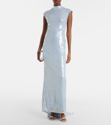 Robe mit Pailletten | Rotate