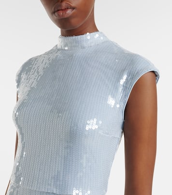 Robe mit Pailletten | Rotate