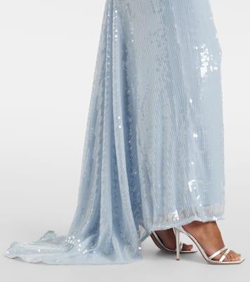 Robe mit Pailletten | Rotate