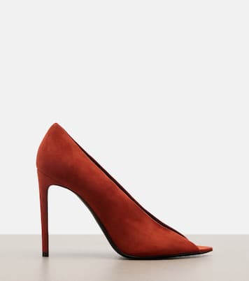 Pumps aperte in suede Révélé | Valentino Garavani