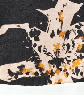 Falda Tamed Florals de mezcla de seda | Dorothee Schumacher