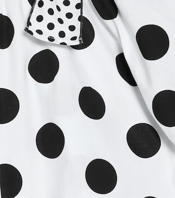 Kleid mit Polka-Dots aus Baumwolle | Il Gufo