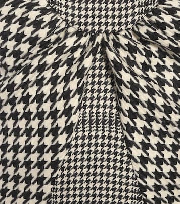 Checked wool midi dress | Marine Serre