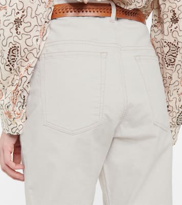 Jeans rectos Lanea de tiro alto | Marant Etoile