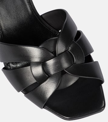 Mules Tribute 85 en cuir | Saint Laurent