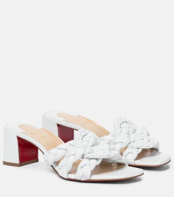 Pantoletten Marmela 55 aus Leder | Christian Louboutin