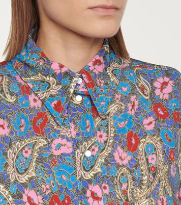 Bedrucktes Hemd Lettyae aus Jersey | Isabel Marant