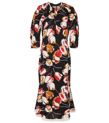 Bedrucktes Midikleid | Marni
