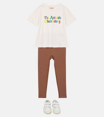 Leggings Alligator aus Jersey | The Animals Observatory