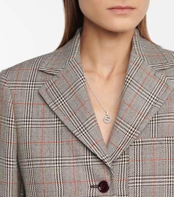 Collana in argento sterling con pendente GG | Gucci