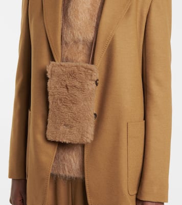 Borsa porta smartphone Crossy in teddy | Max Mara